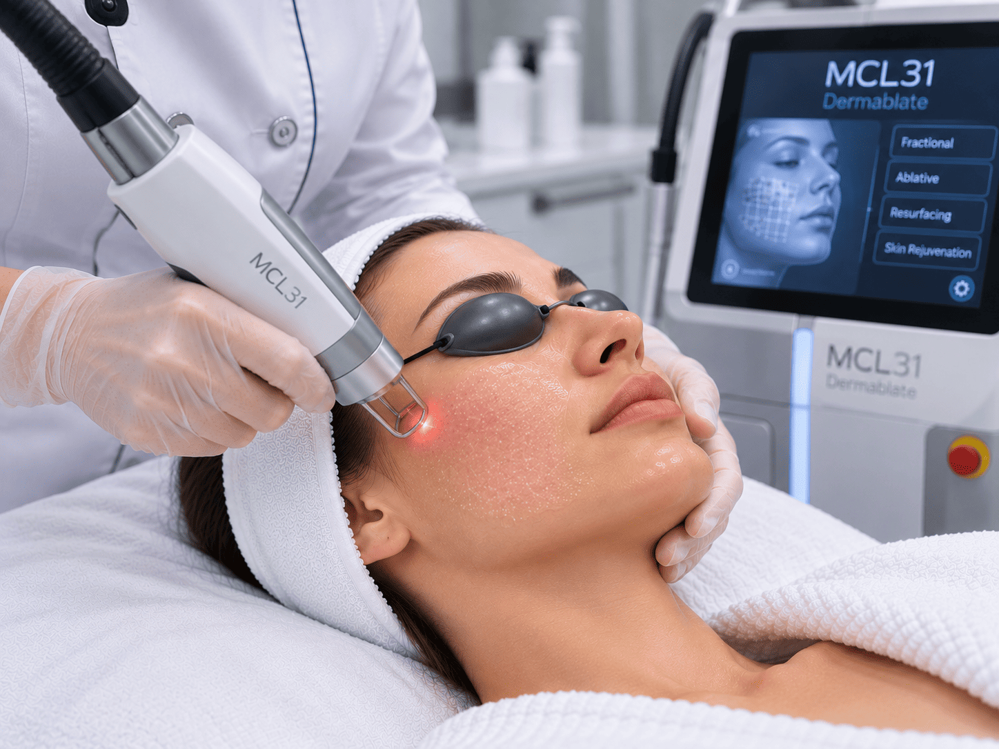 Лазерное омоложение MCL31 Dermablate